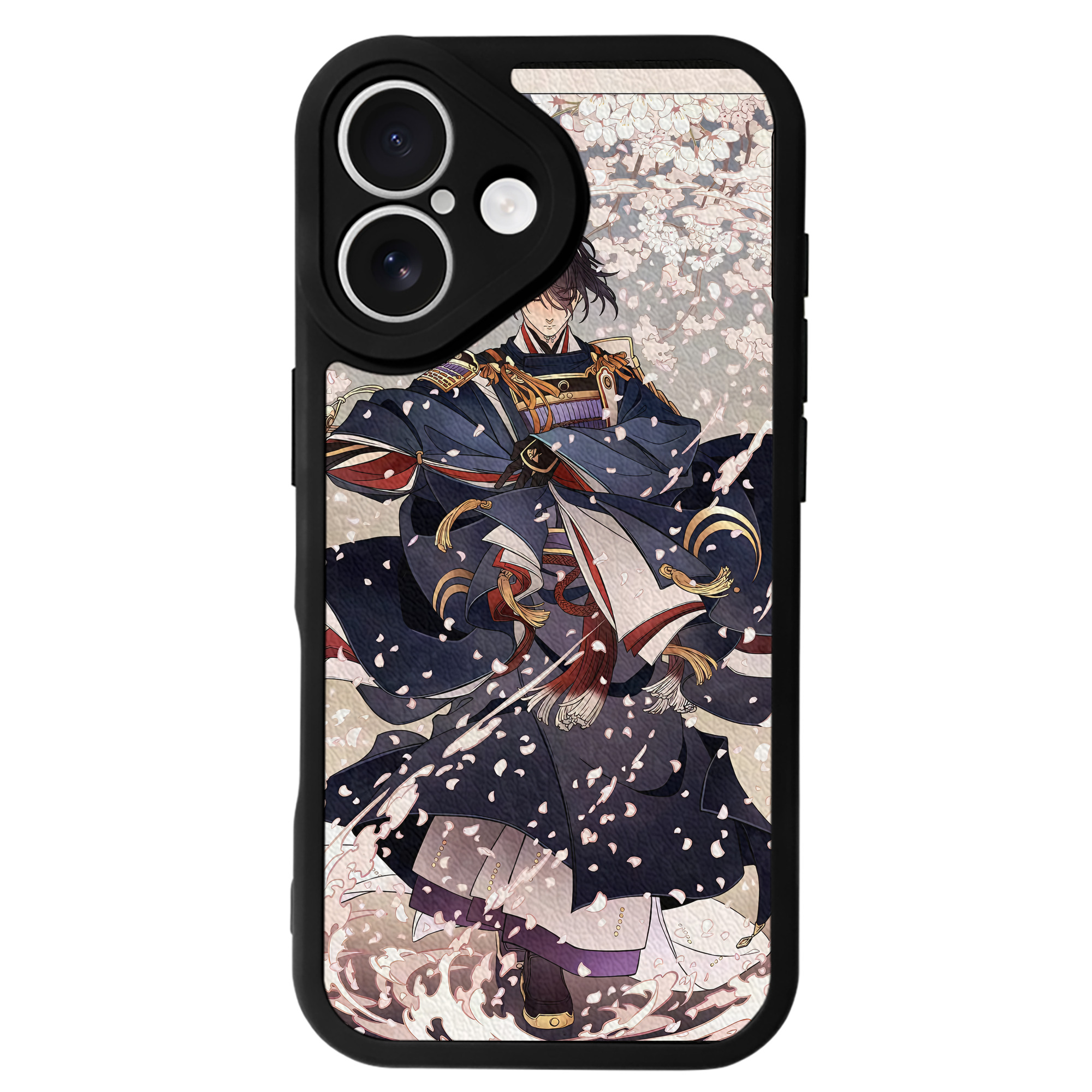 （画像用） 刀剣乱舞 Touken Ranbu 【iPhone 16シリーズ対応】シリコンスマホケース（レザー調） 材質：シリコン